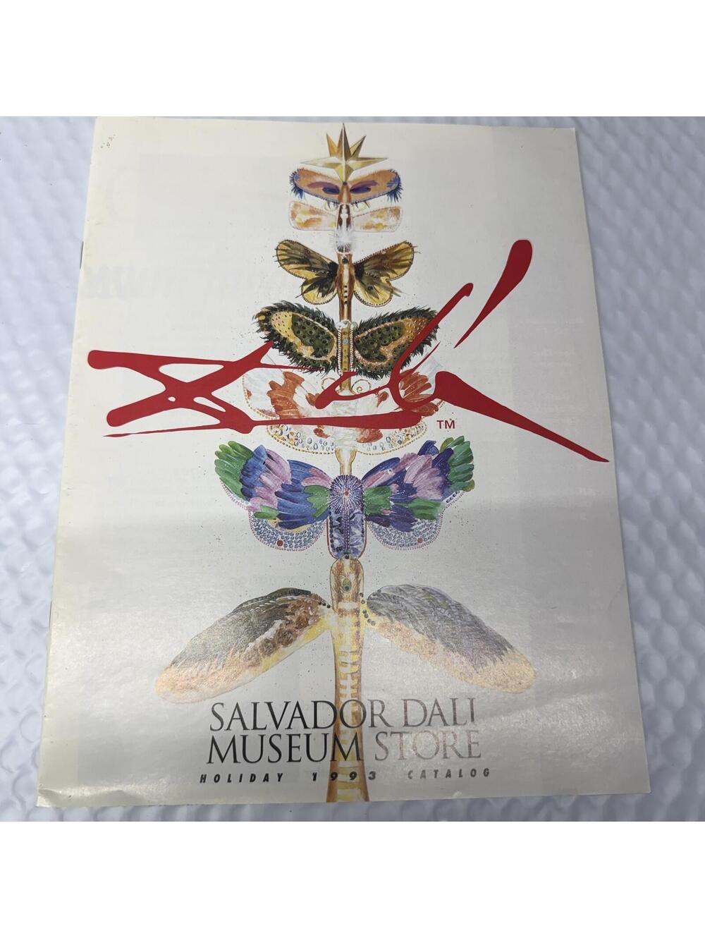 Salvador Dali Museum Store Holiday 1993 Catalog 1993 Museum PB Museum Store Gift
